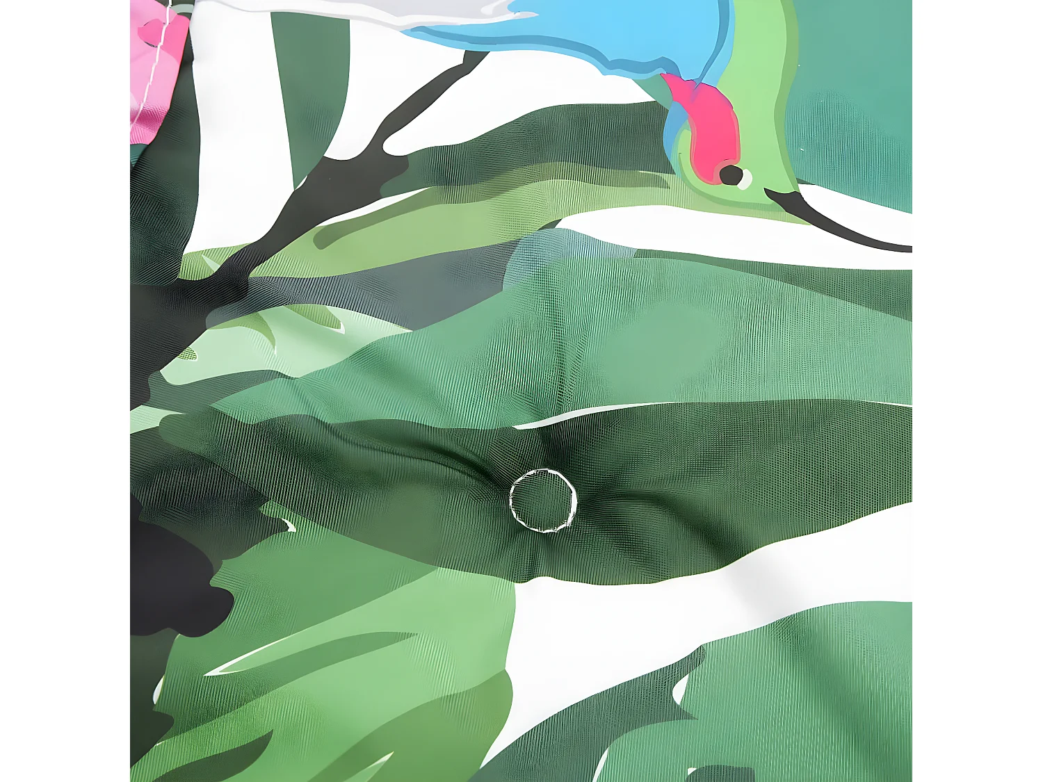 Coussin de banc de jardin multicolore 100x50x3 cm tissu oxford OFR37095