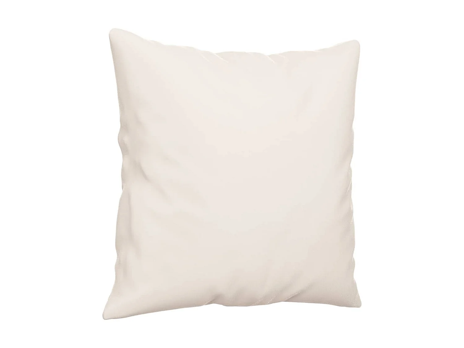 Coussins décoratifs 2 pcs Beige 40x40 cm Tissu microfibre OFR29970