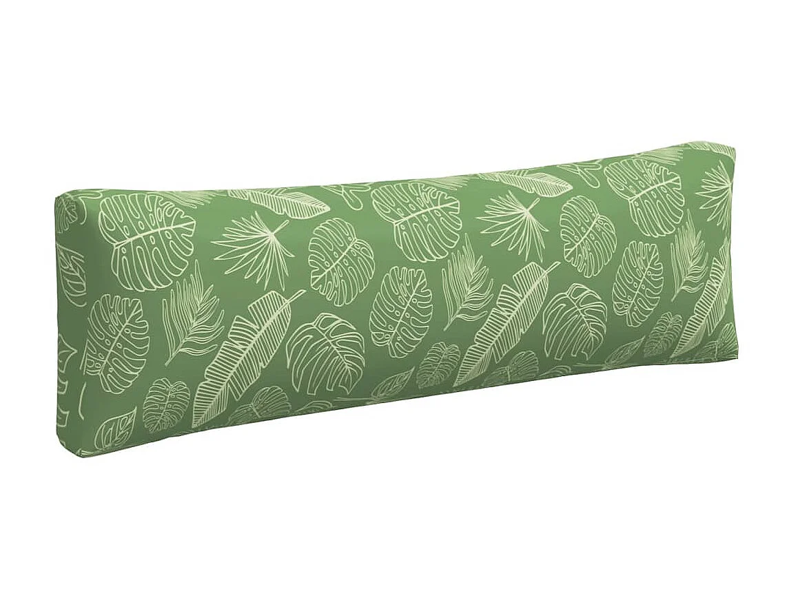 Coussins de palette 3 pcs motif de feuilles tissu Oxford OFR55595