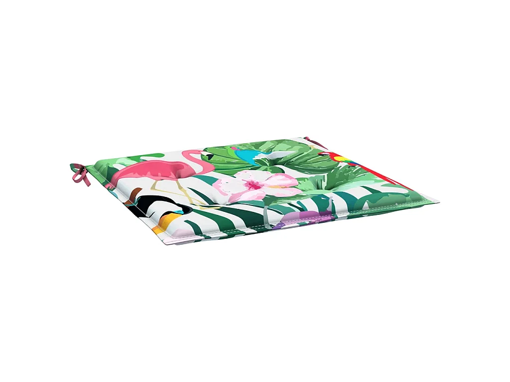 Coussins de chaise de jardin Lot de 4 multicolore 50x50x3 cm OFR95680