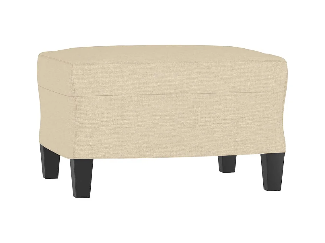 Ensemble de canapés 3 pcs avec coussins Crème Tissu LODW69702