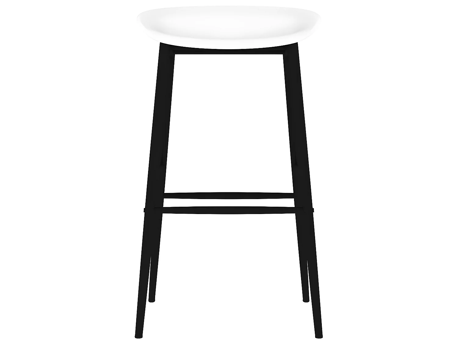 Barstoelen 4 st wit NL683651