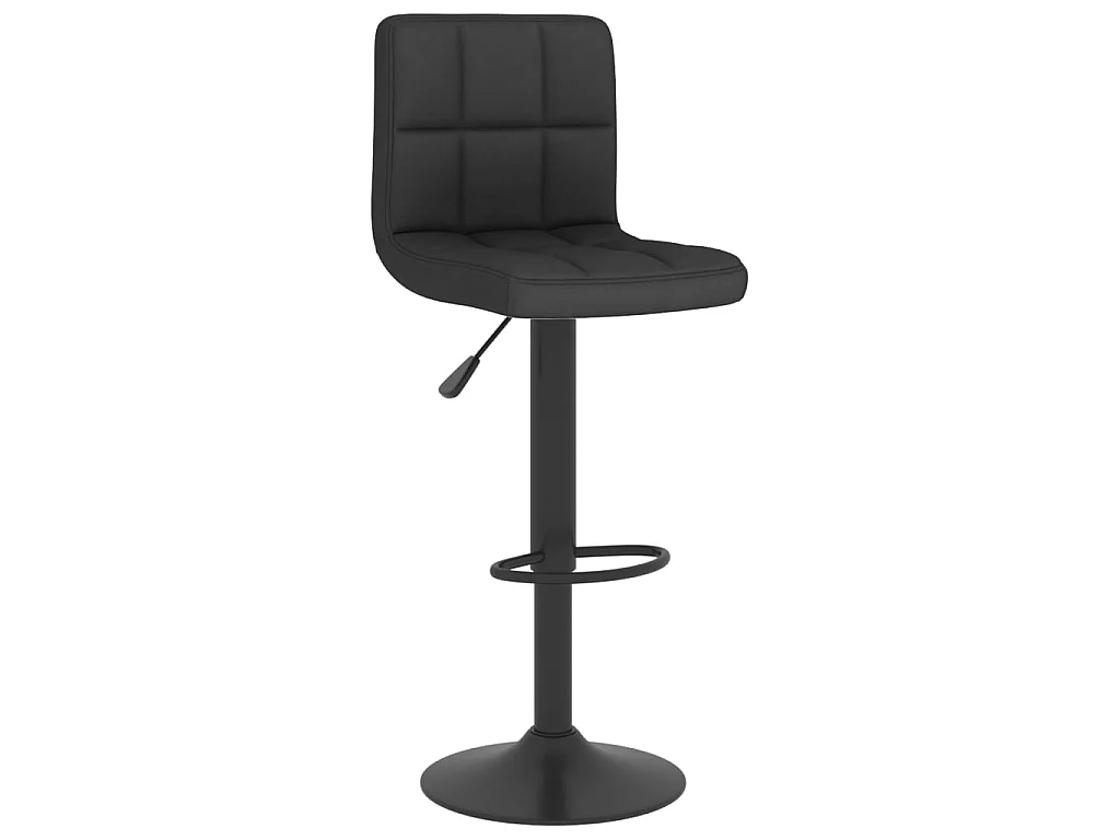 Tabouret de bar Noir Tissu SSA9430