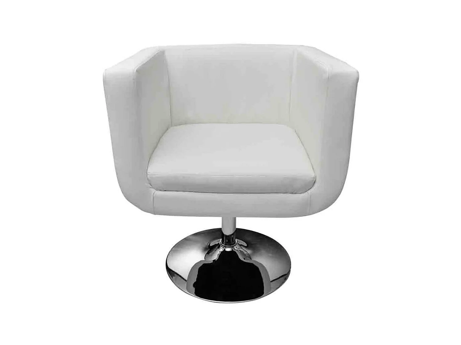 Tabouret de bar Blanc Similicuir SEF30702