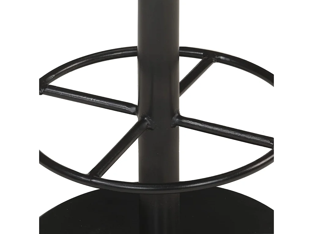 Tabouret de bar Gris Cuir véritable SSA1502