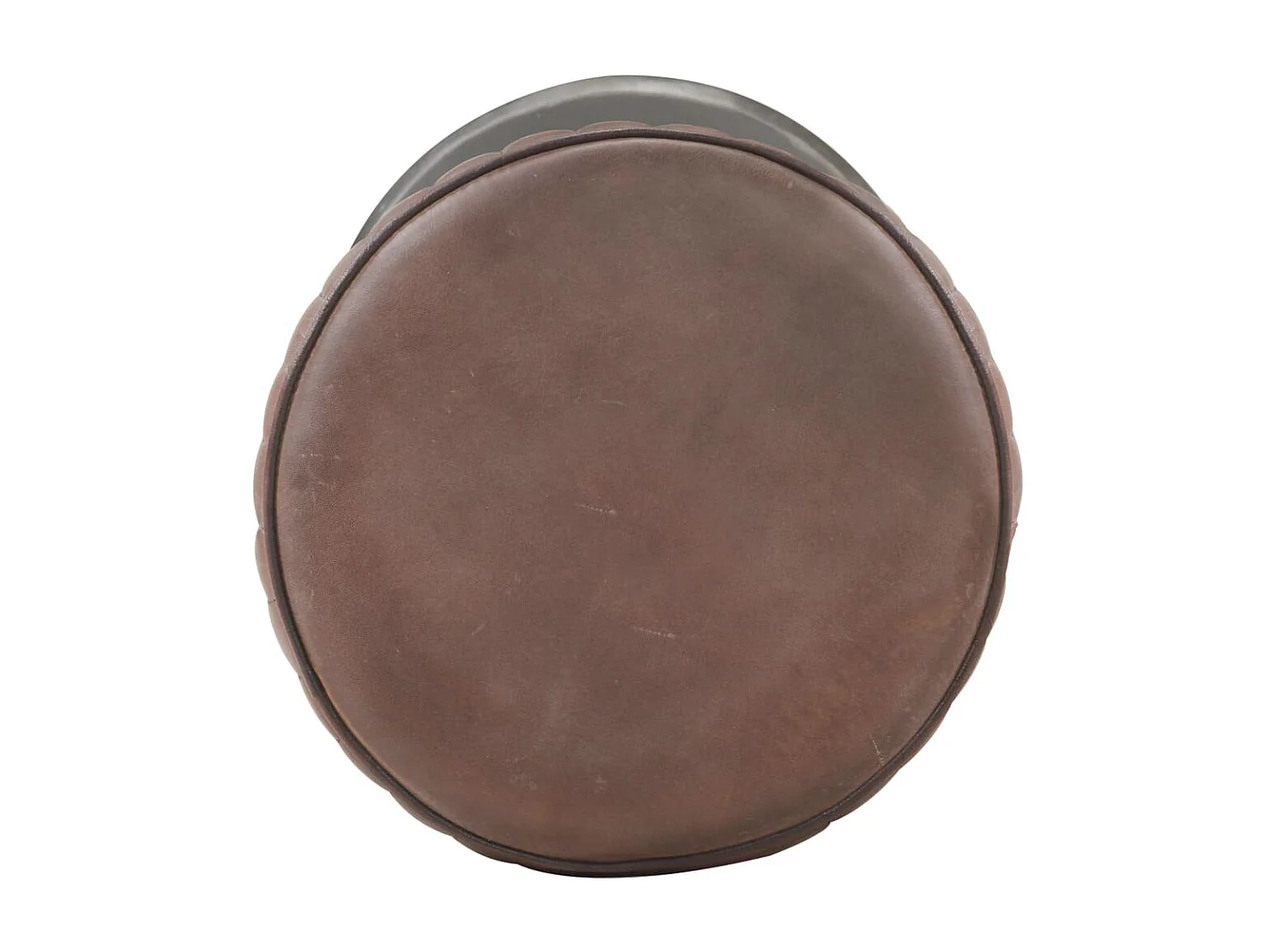 Tabouret de bar Marron Cuir véritable SSA8579