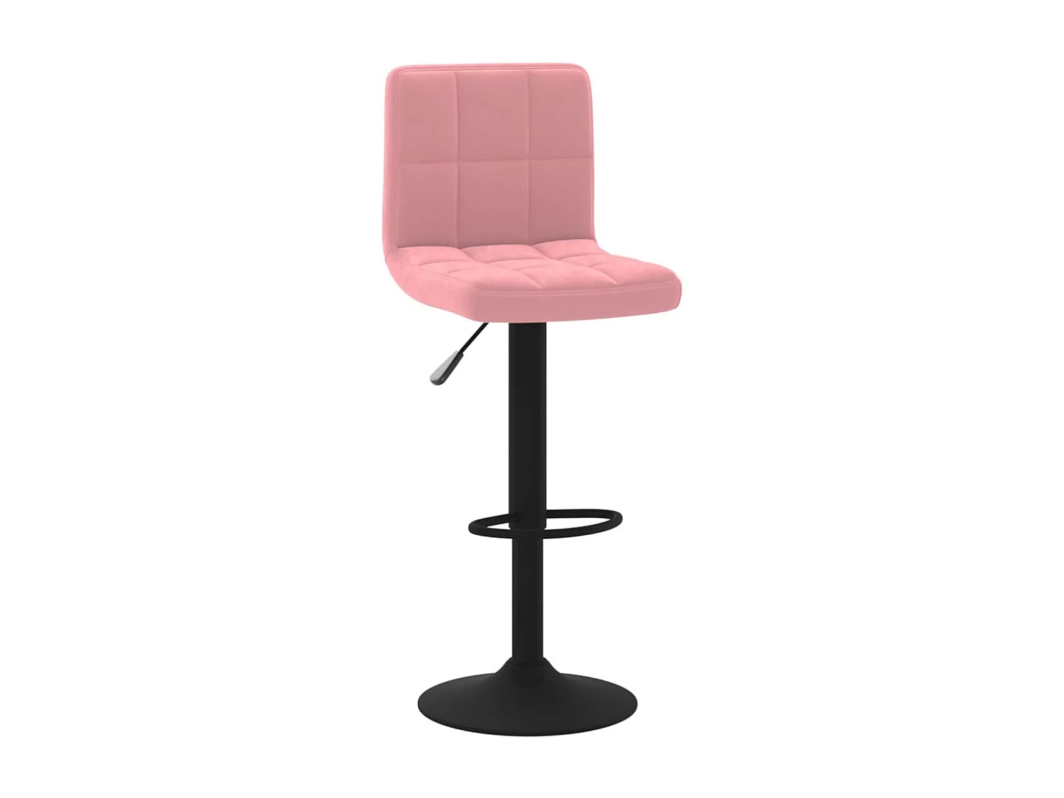 Bancos de bar 2 pcs veludo rosa PT383055