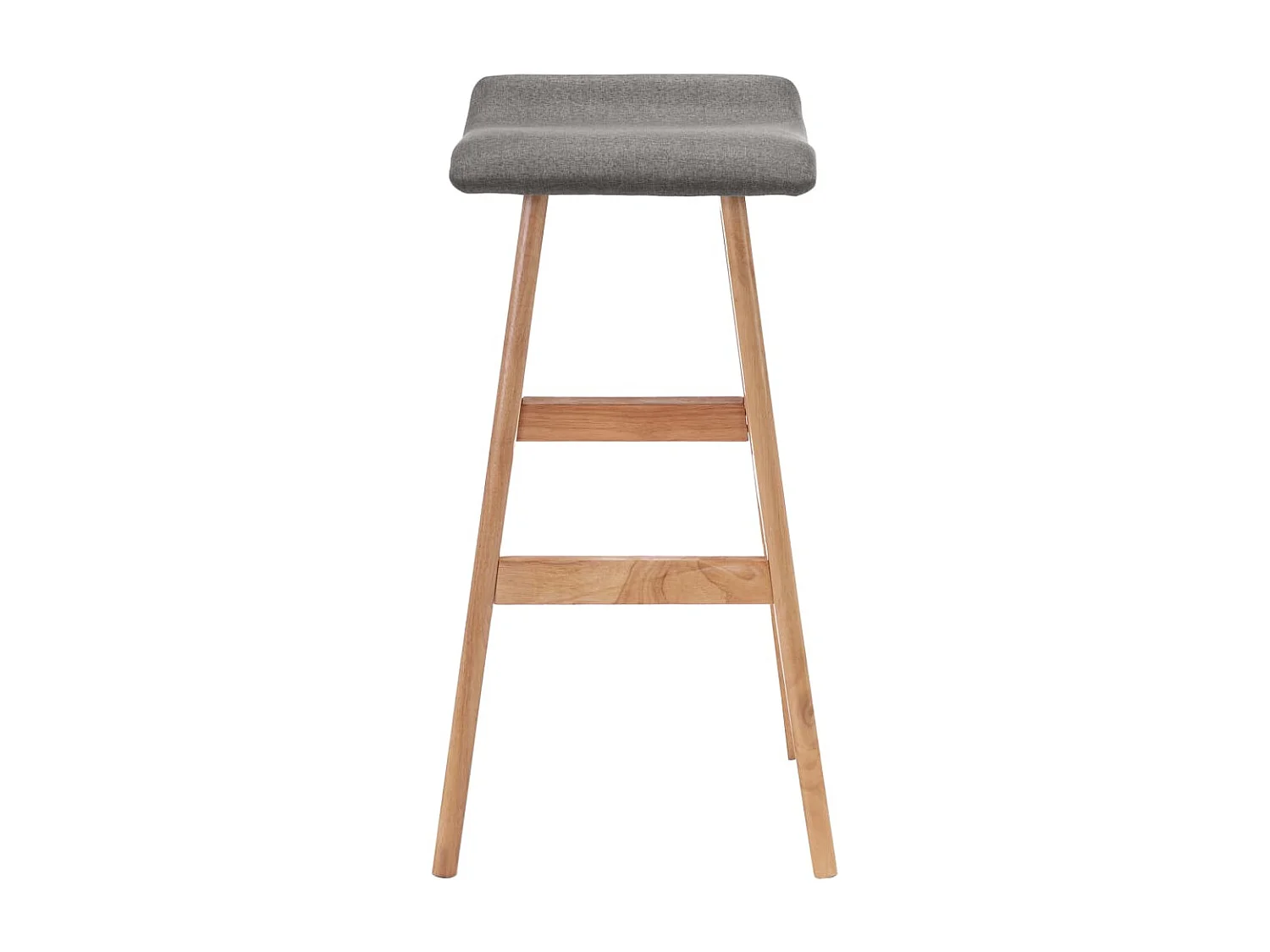 Tabouret de bar Gris foncé Tissu SEF34652