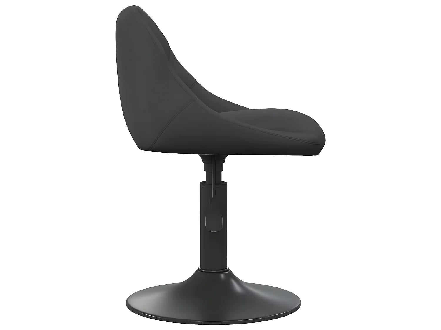Tabouret de bar Noir Velours SSA8439