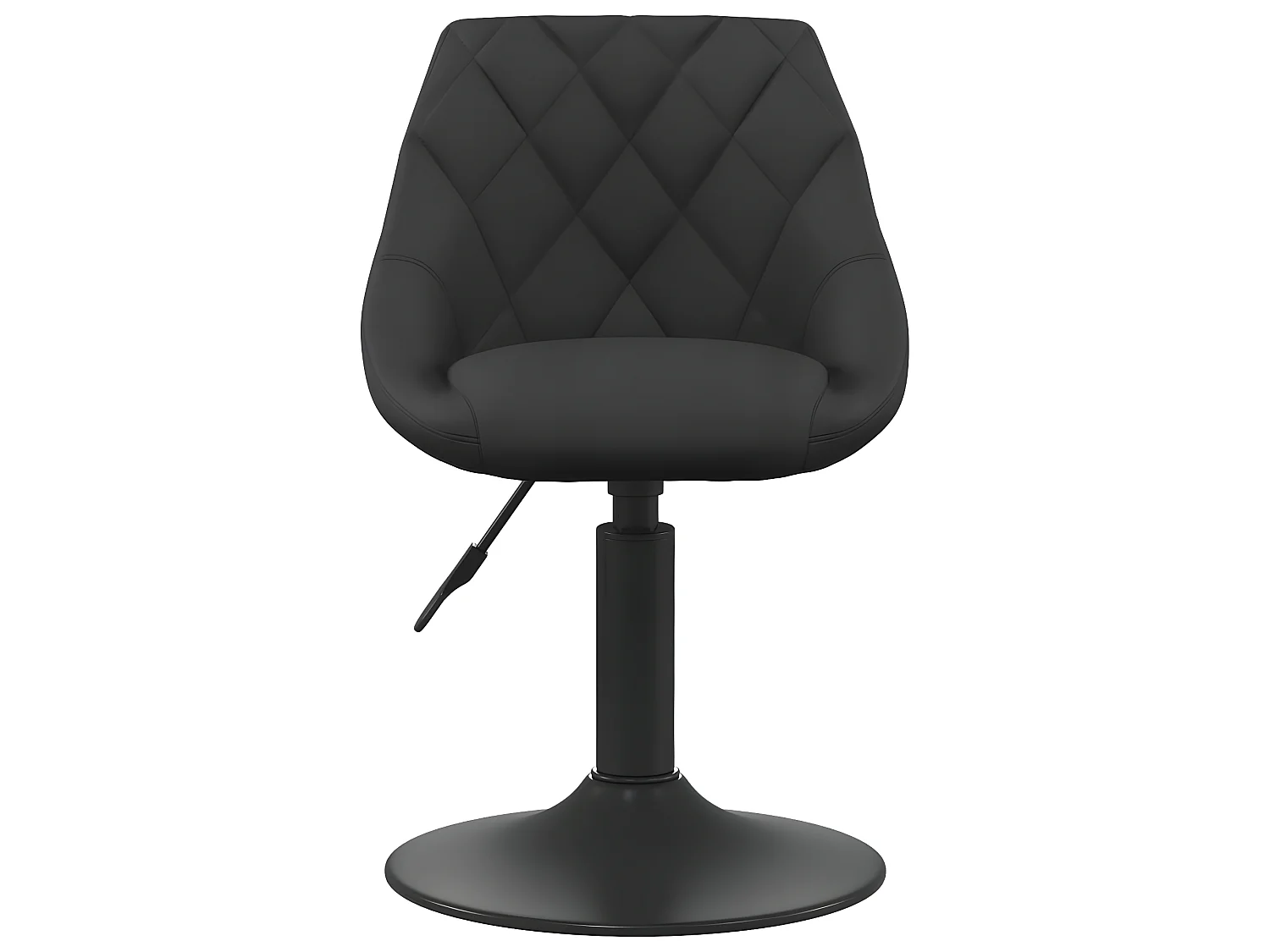 Tabouret de bar Noir Velours SSA8439
