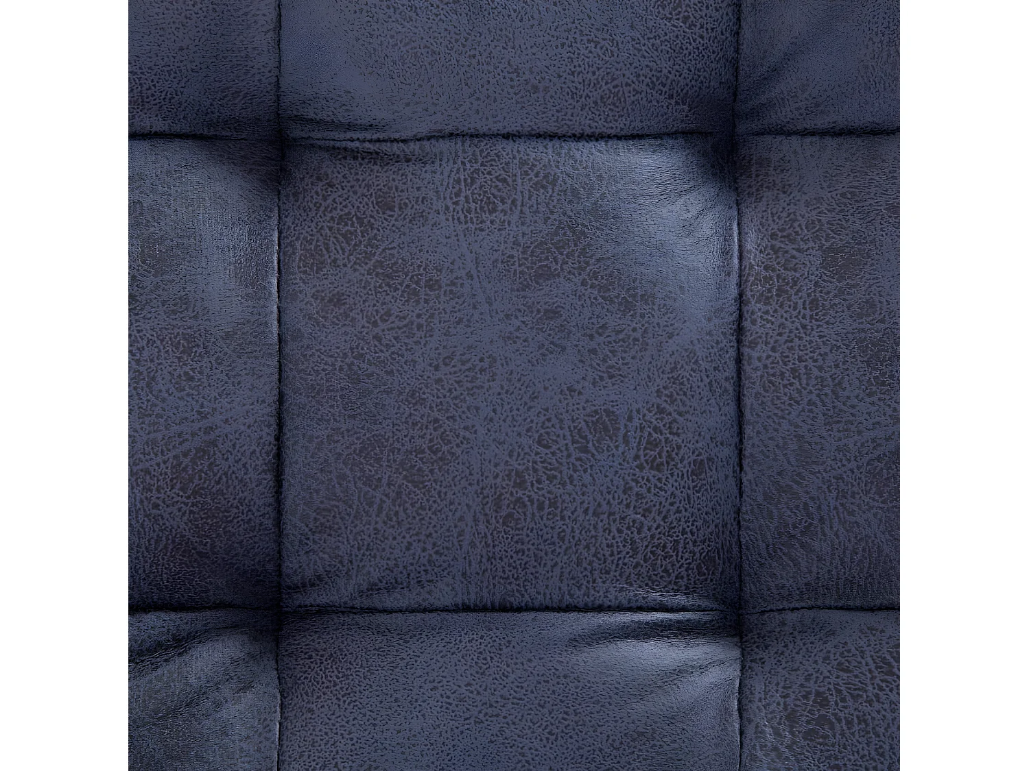 Opberghocker 87,5 cm kunstsuède grijs NL238987