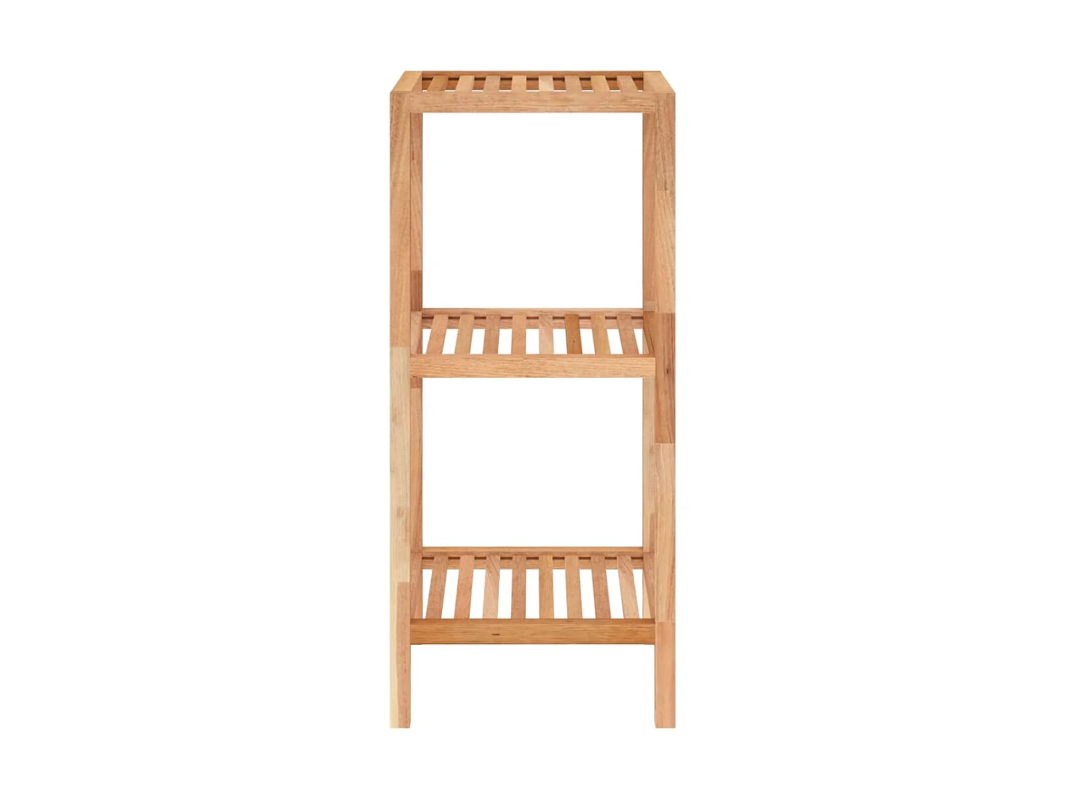 Estantería de baño madera maciza nogal 36x36x79 cm ES704613