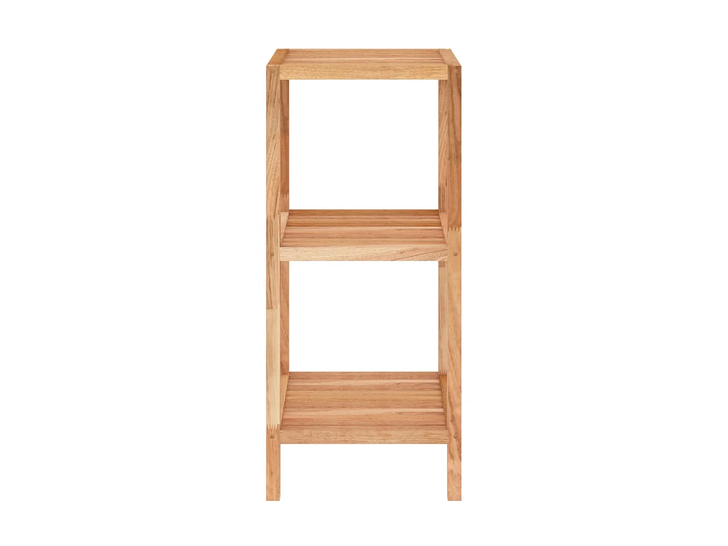 Estantería de baño madera maciza nogal 36x36x79 cm ES704613