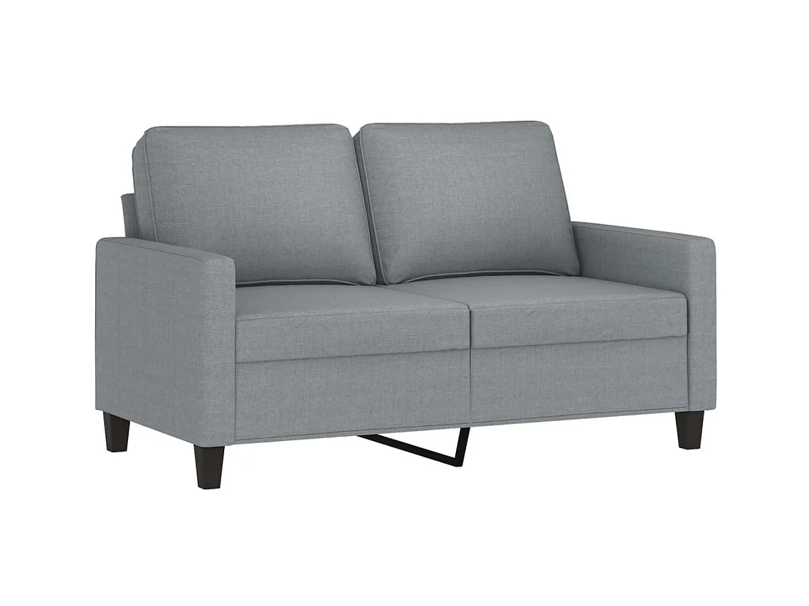Ensemble de canapés 3 pcs avec coussins Gris clair Tissu LODW39269