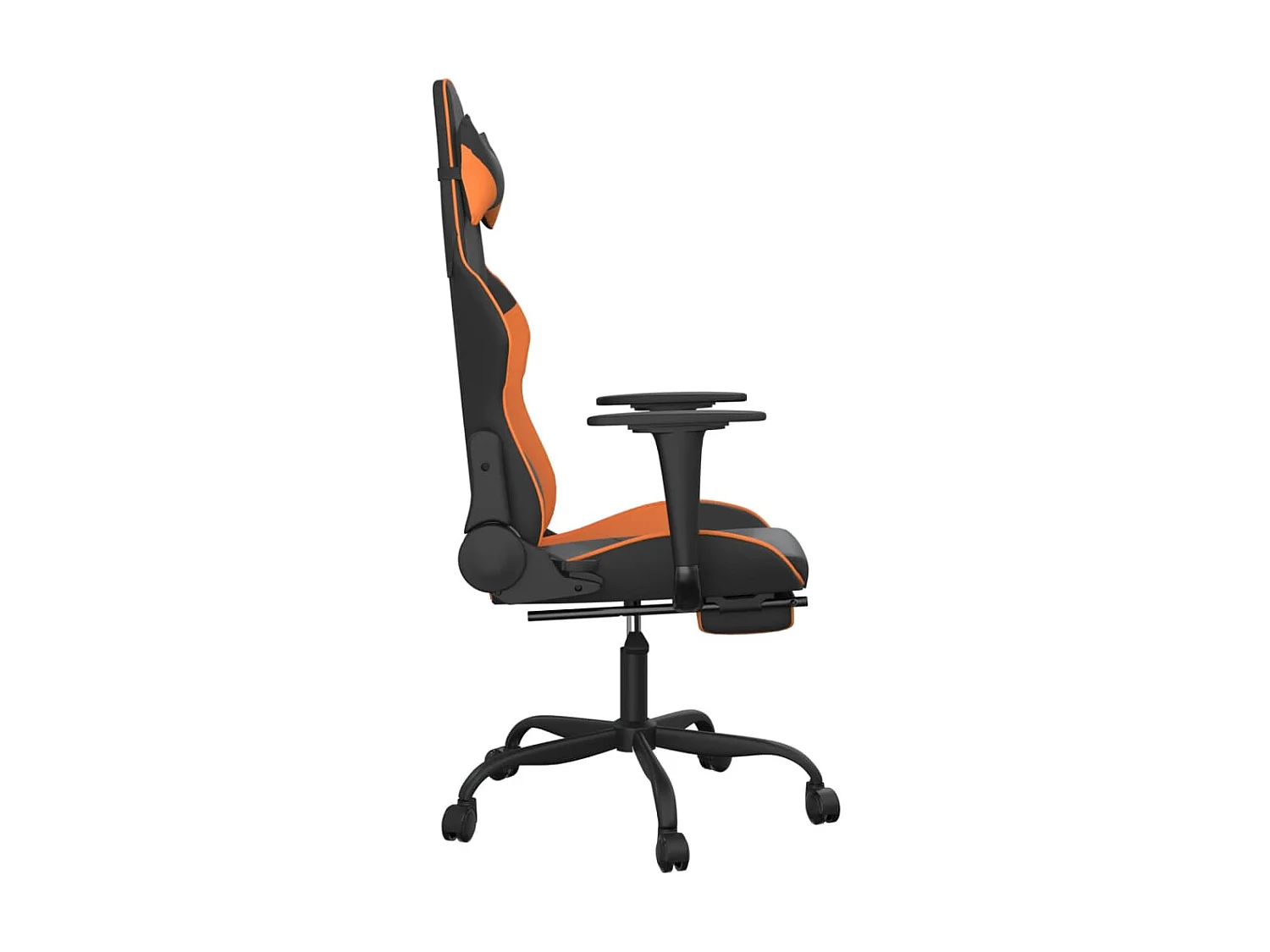 Chaise gaming Noir&Orange Similicuir SEF97184