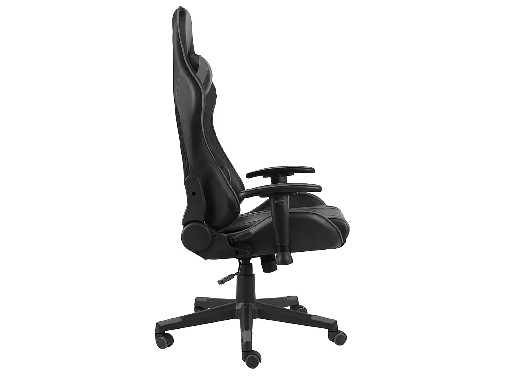 Chaise gaming Gris PVC SEF11802