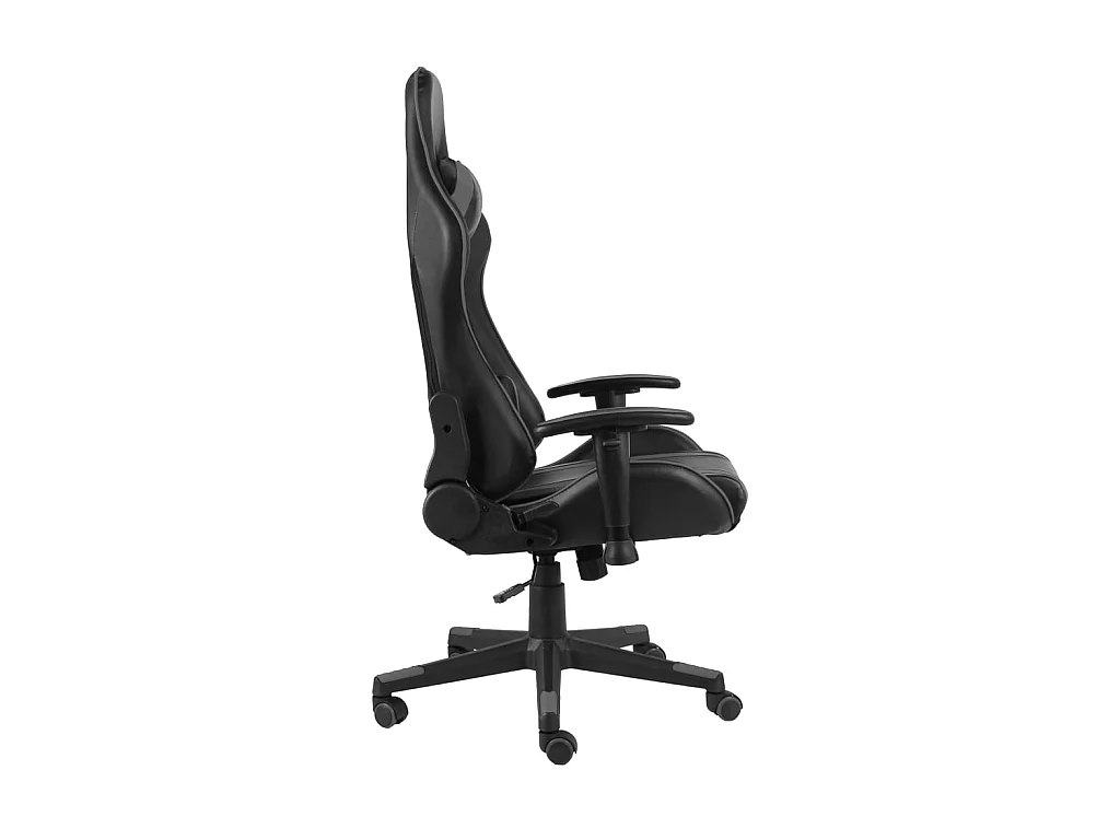 Chaise gaming Gris PVC SEF11802