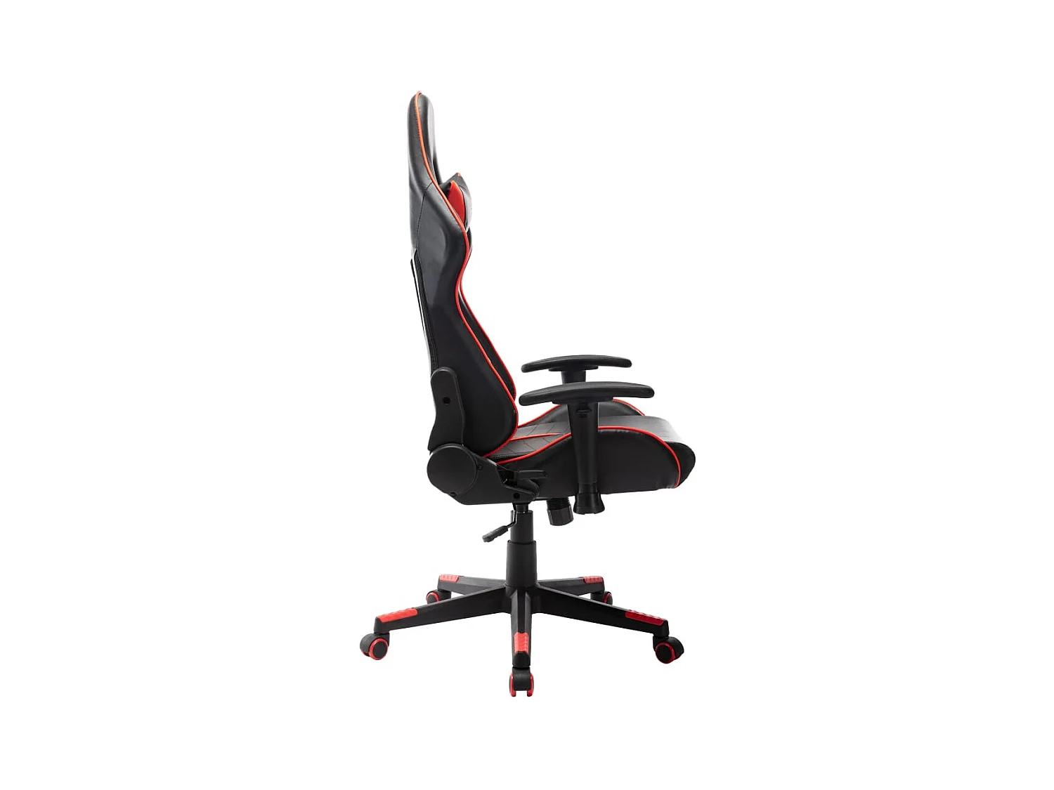 Chaise gaming Noir et rouge Cuir artificiel SEF10629