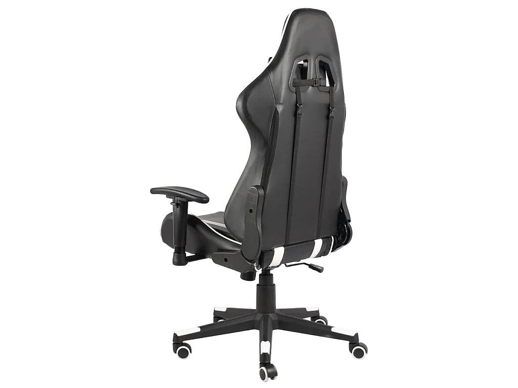 Chaise gaming Blanc PVC SEF37495