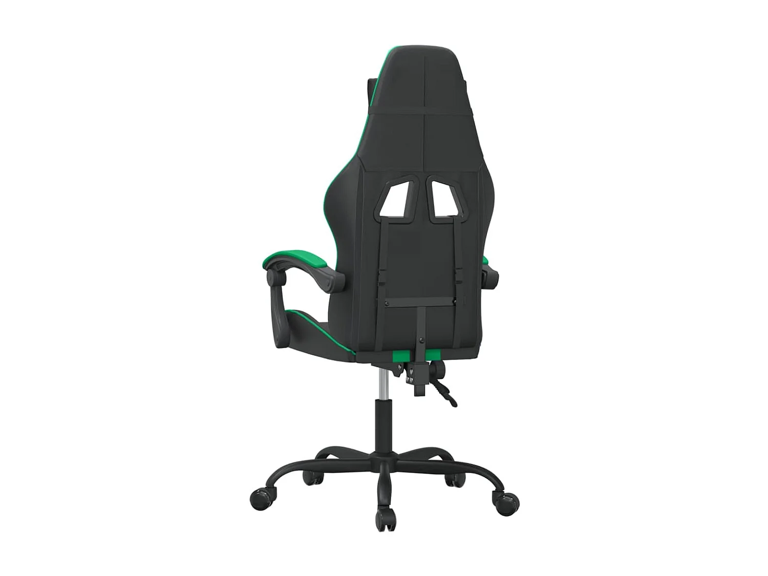 Chaise gaming Noir et vert Similicuir SEF75884