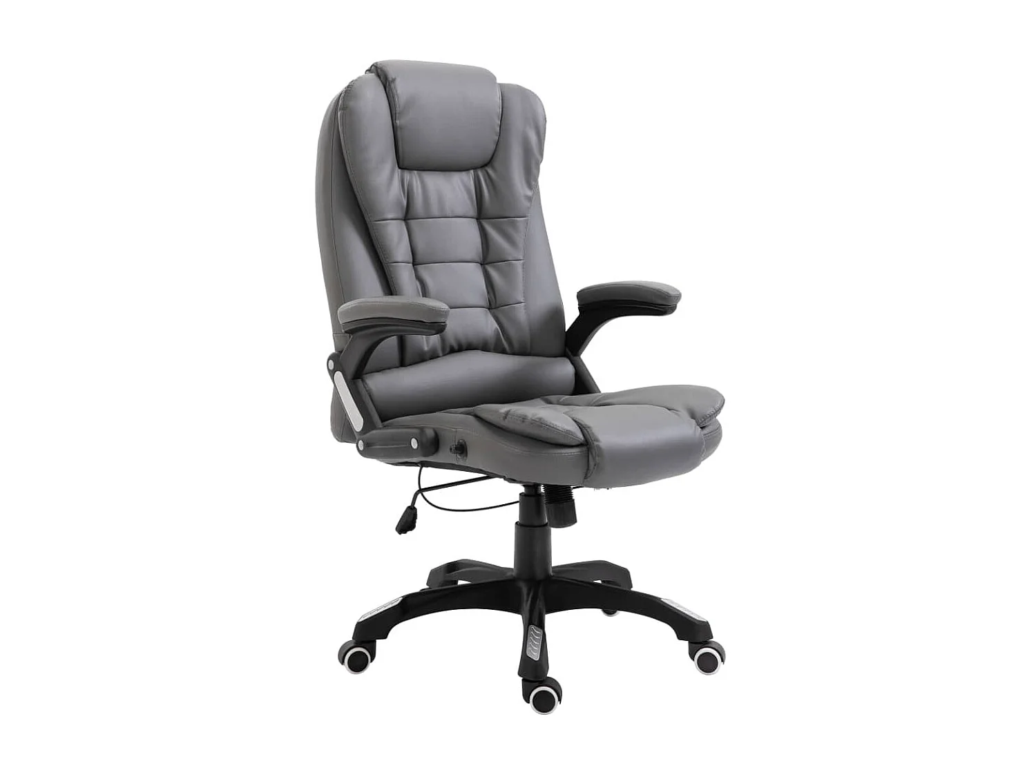 Chaise de bureau Anthracite Similicuir SEF52651