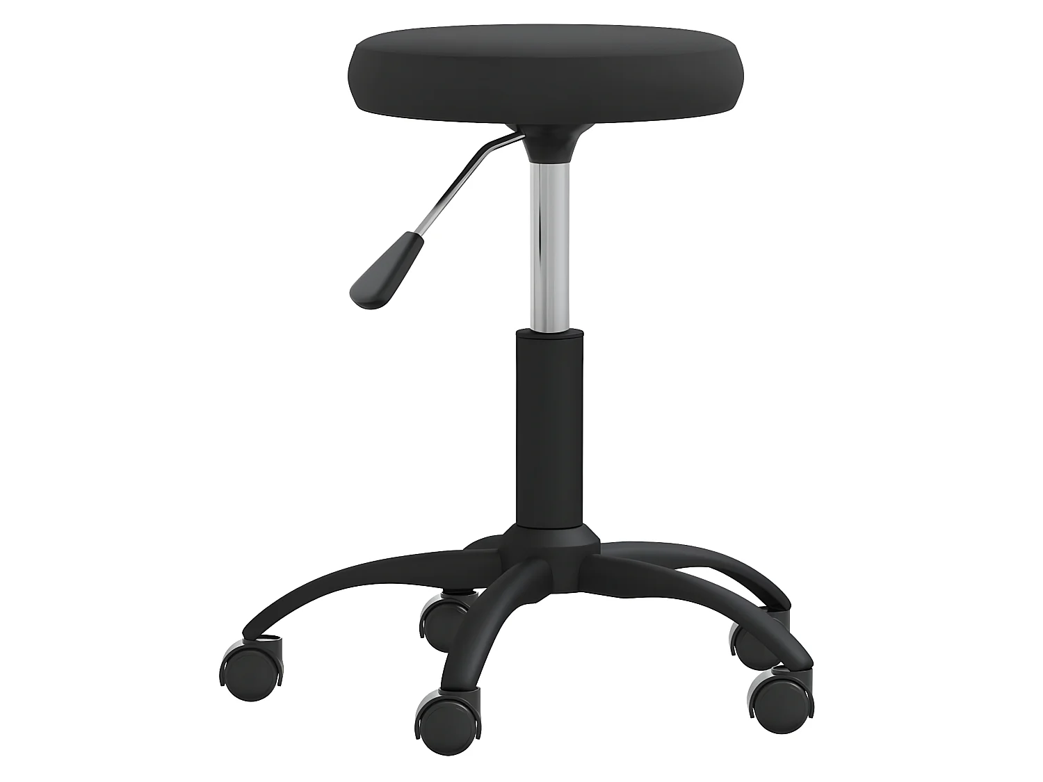 Chaise pivotante de bureau Noir Velours SEF79452