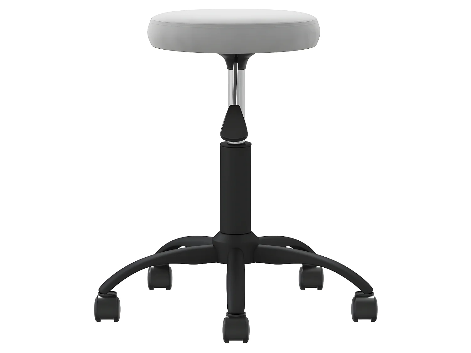 Cadeira de escritório giratória veludo cinzento-claro PT555737