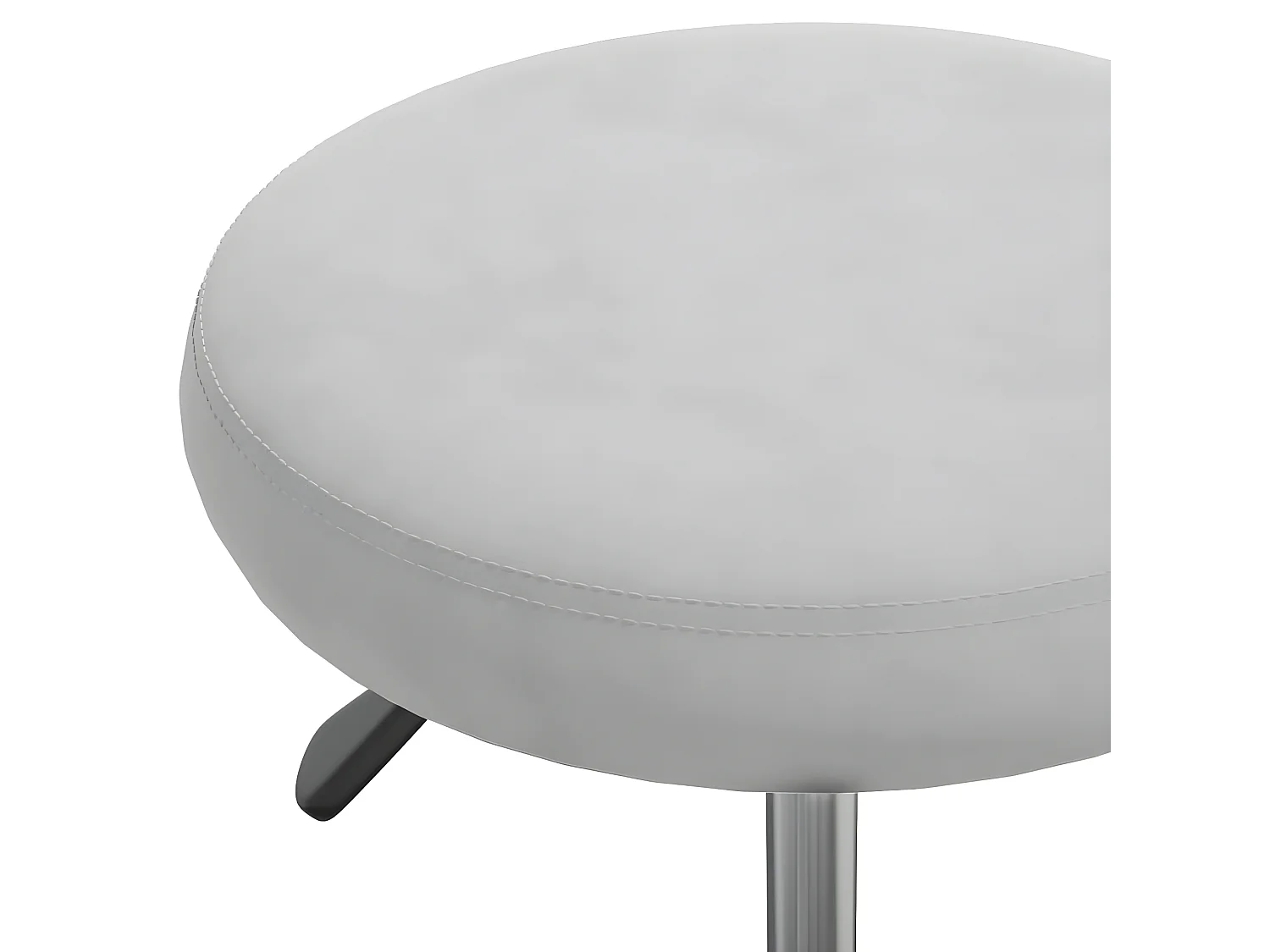 Cadeira de escritório giratória veludo cinzento-claro PT555737