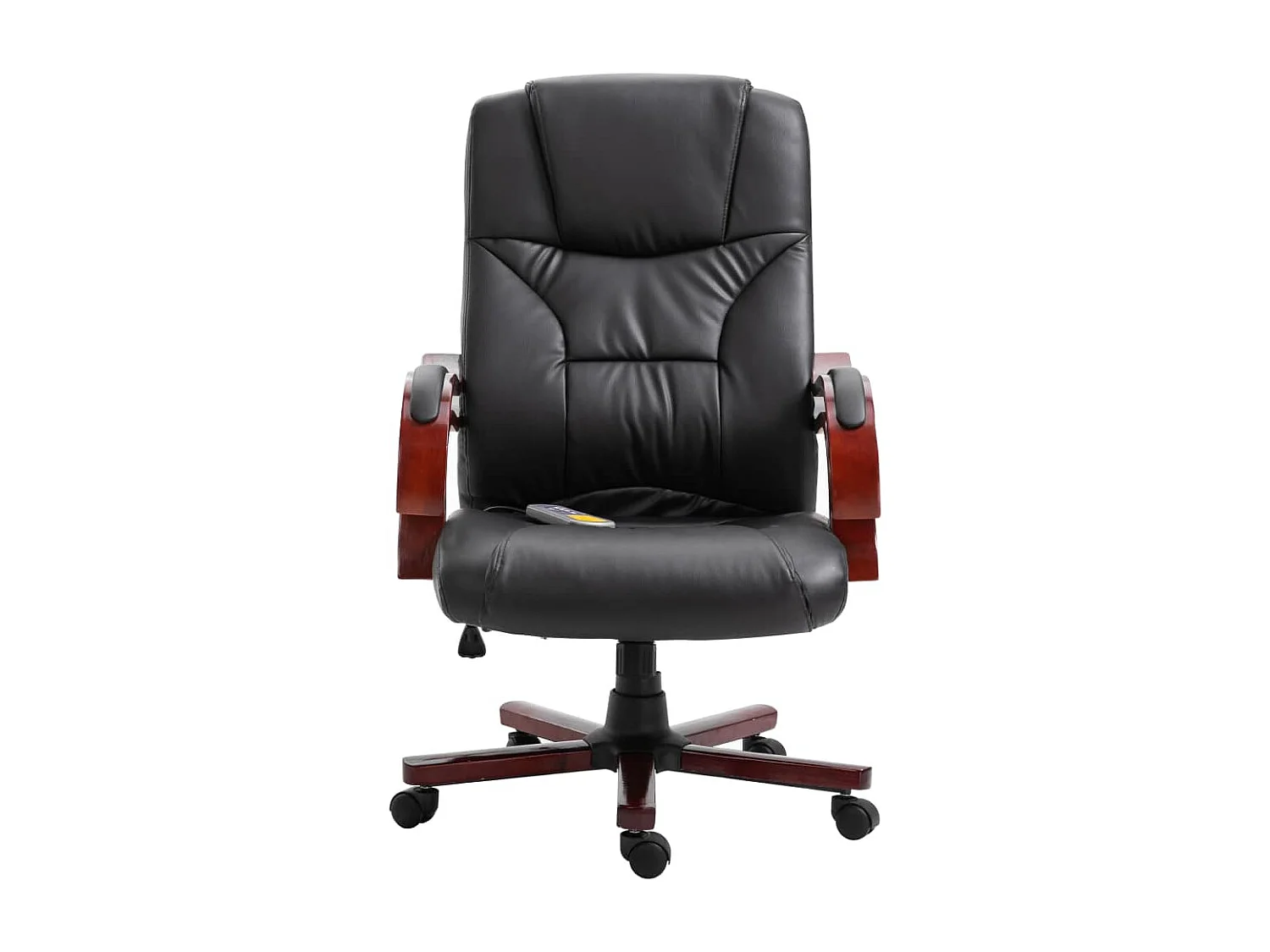 Chaise de bureau Noir Similicuir SEF92136