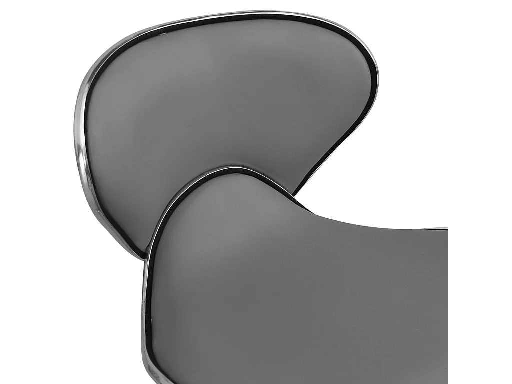 Chaise de bureau Gris Similicuir SEF21718