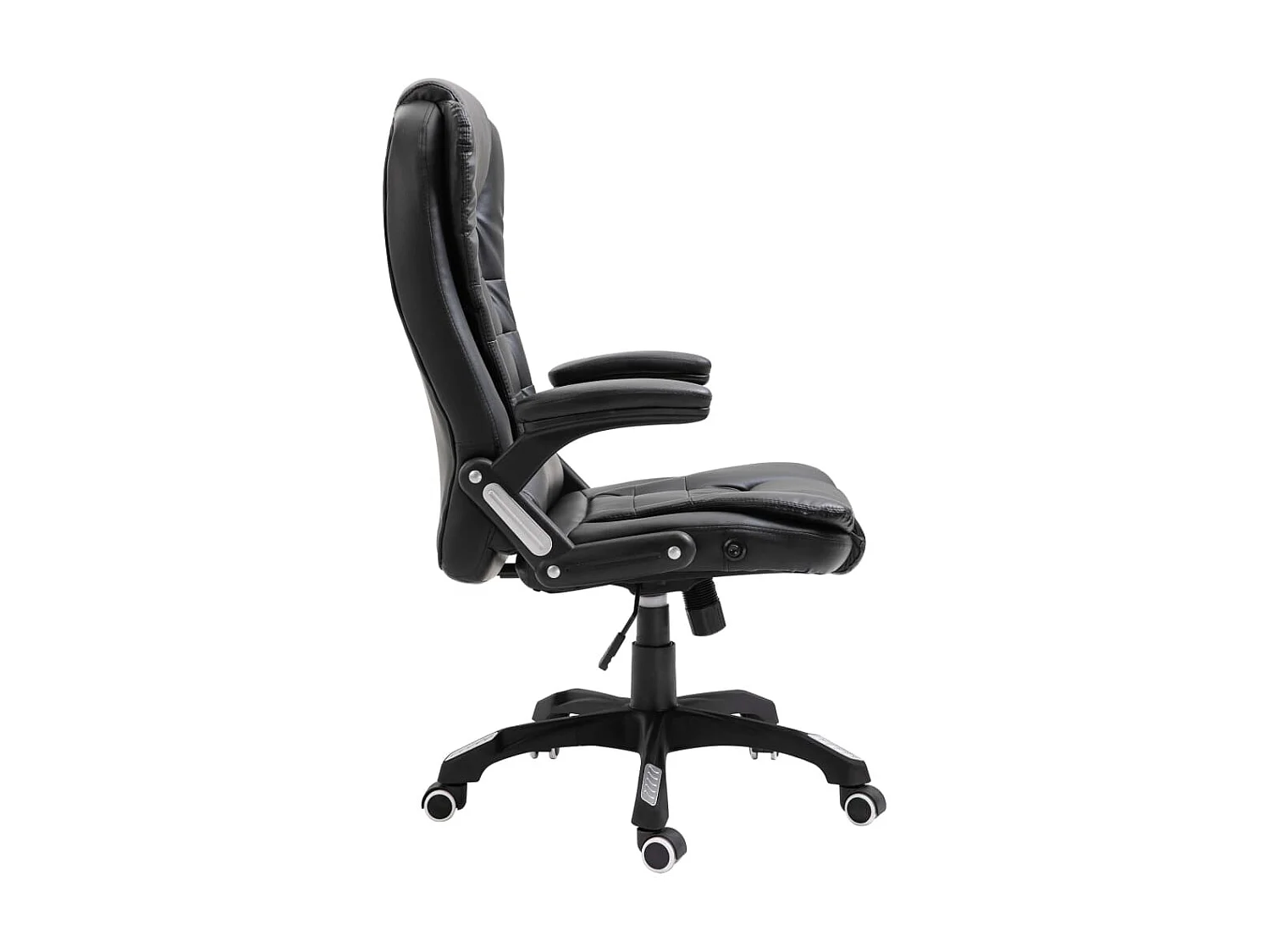 Chaise de bureau Noir Similicuir SEF73210