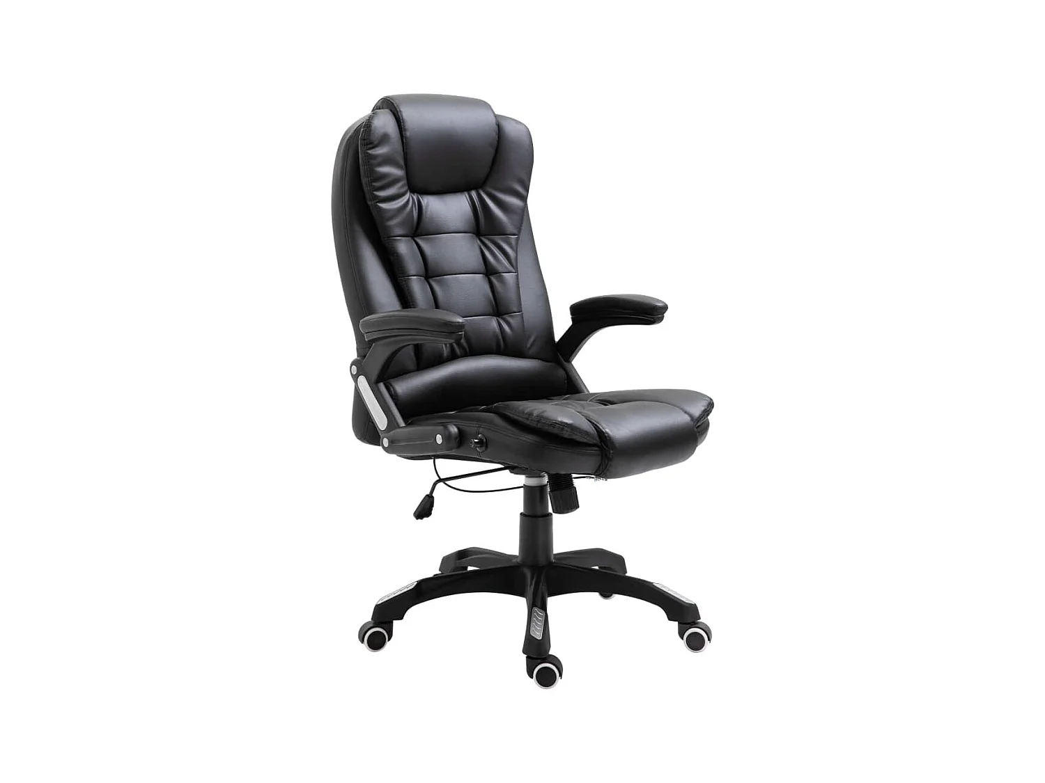 Chaise de bureau Noir Similicuir SEF73210