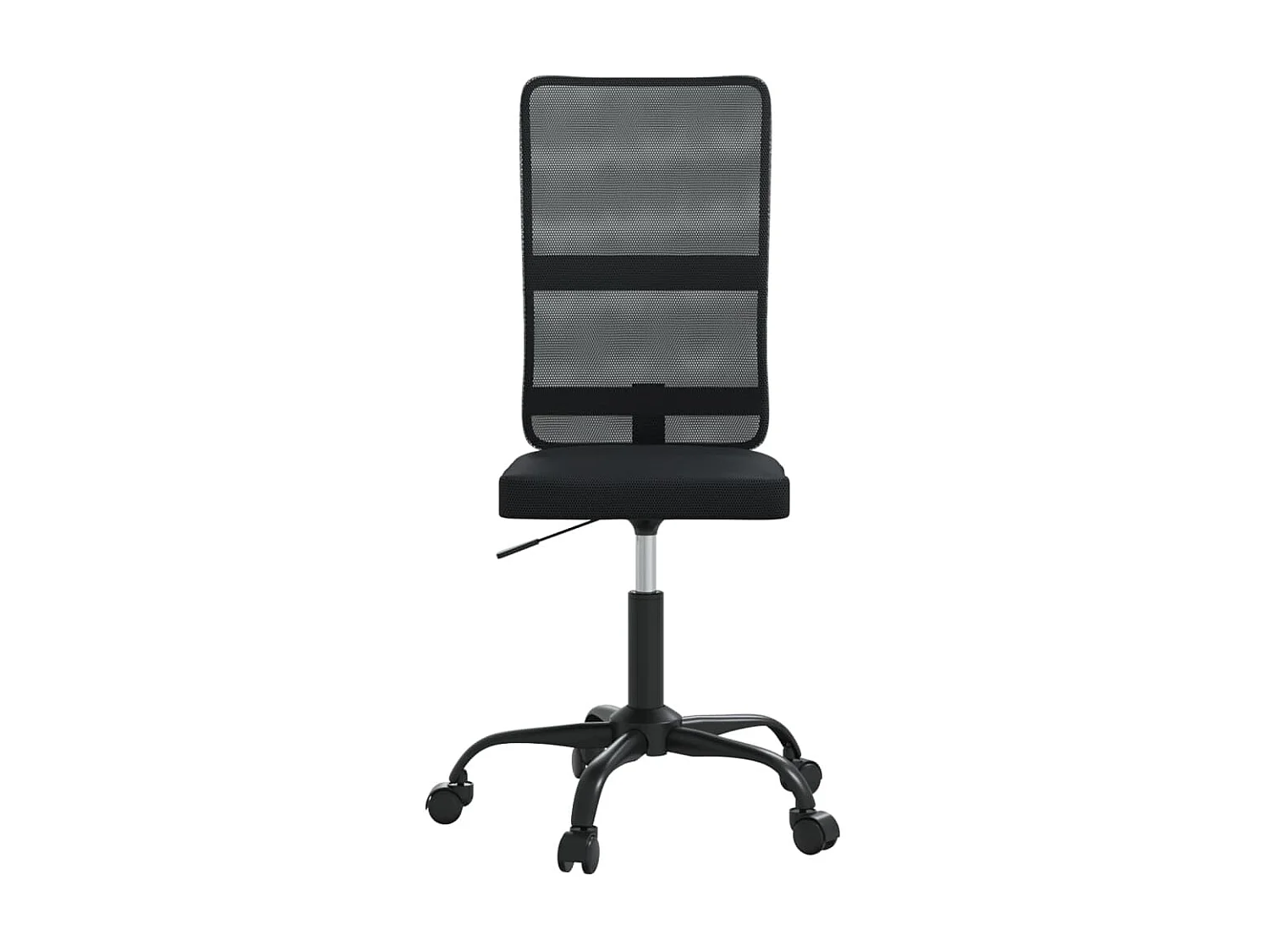 Silla de oficina tela de malla negra ES56455