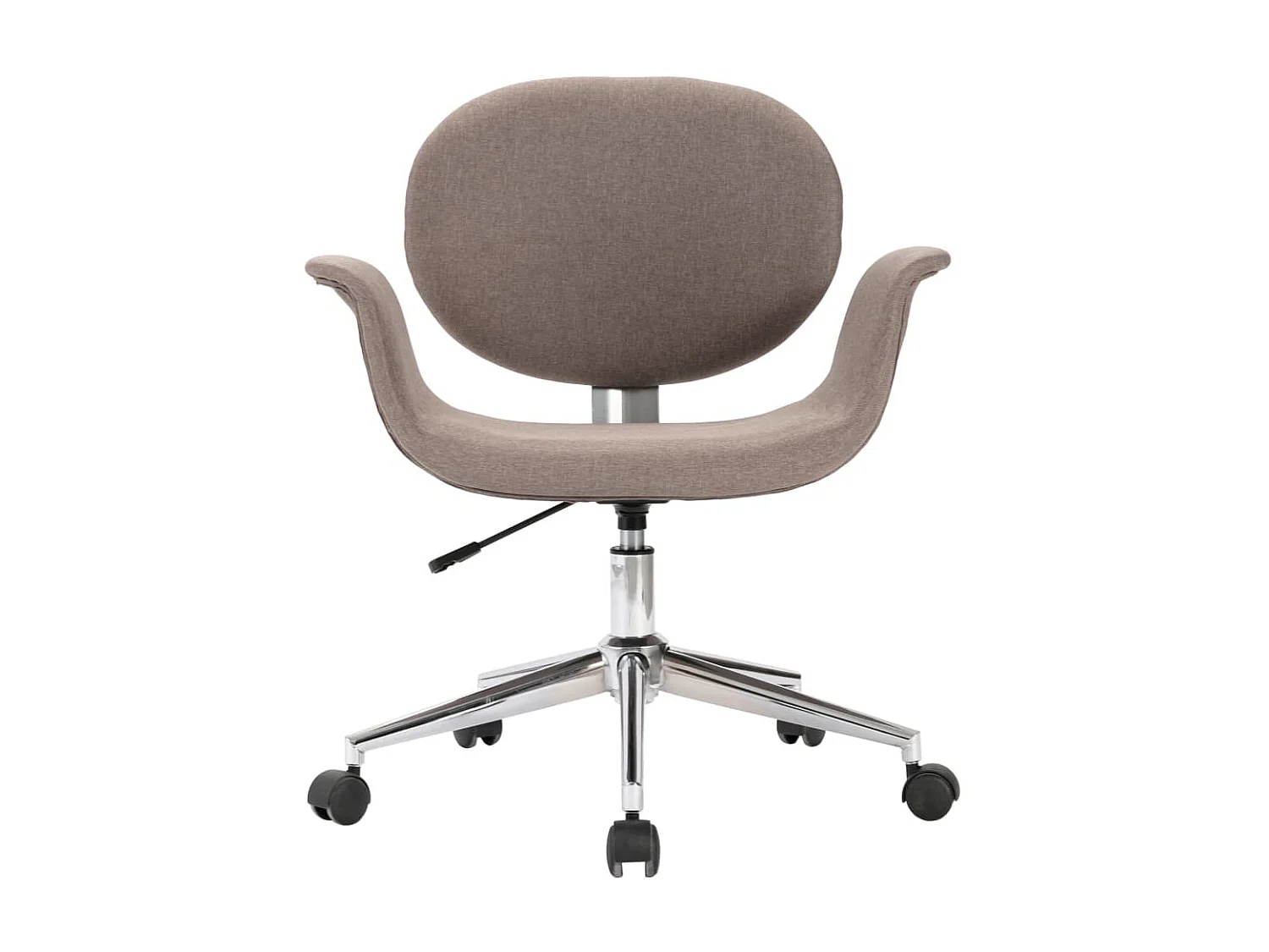 Chaise pivotante de bureau Taupe Tissu SEF74291