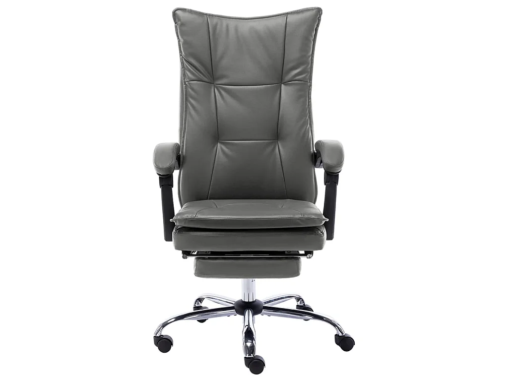 Chaise de bureau Anthracite Similicuir SEF93472