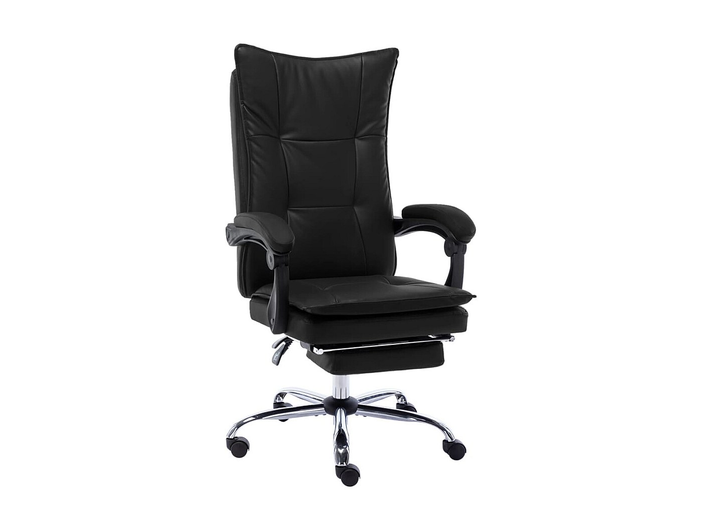 La Sedia Spagola Sanabria – Sedia Da Ufficio In Finta Pelle, Design Nordico, Bianco/grigio/rosa Con Ruote