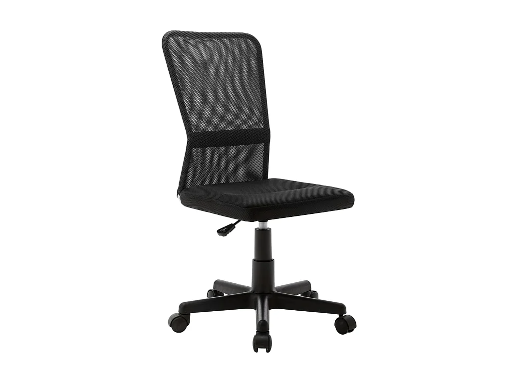 Chaise de bureau Noir 44x52x100 cm Tissu en maille SEF90158