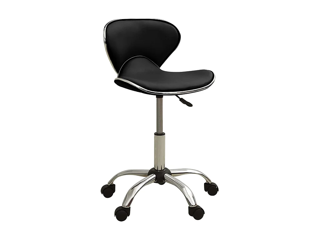 Chaise de bureau Noir Similicuir SEF41211