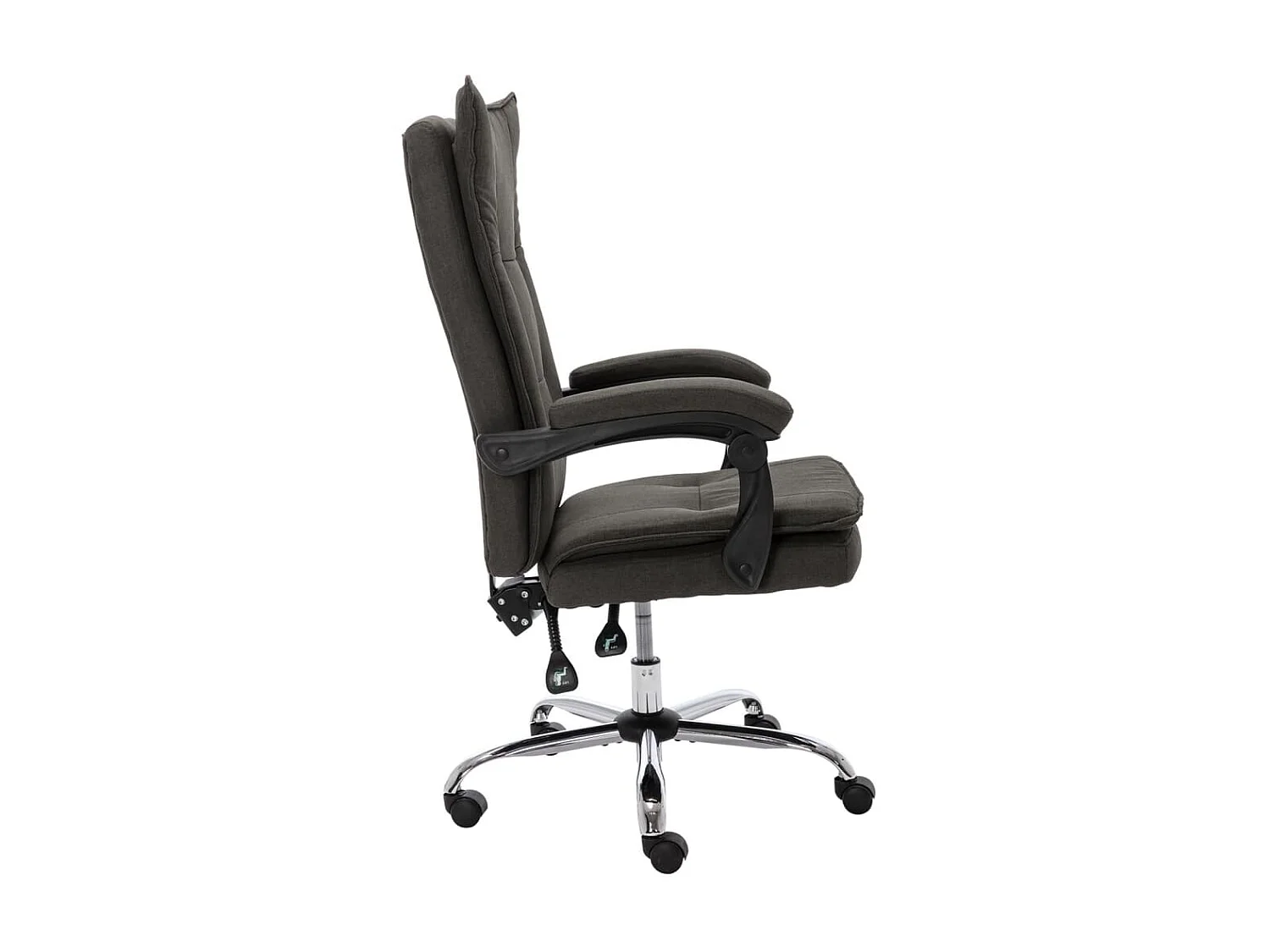 Chaise de bureau Gris Tissu SEF14392