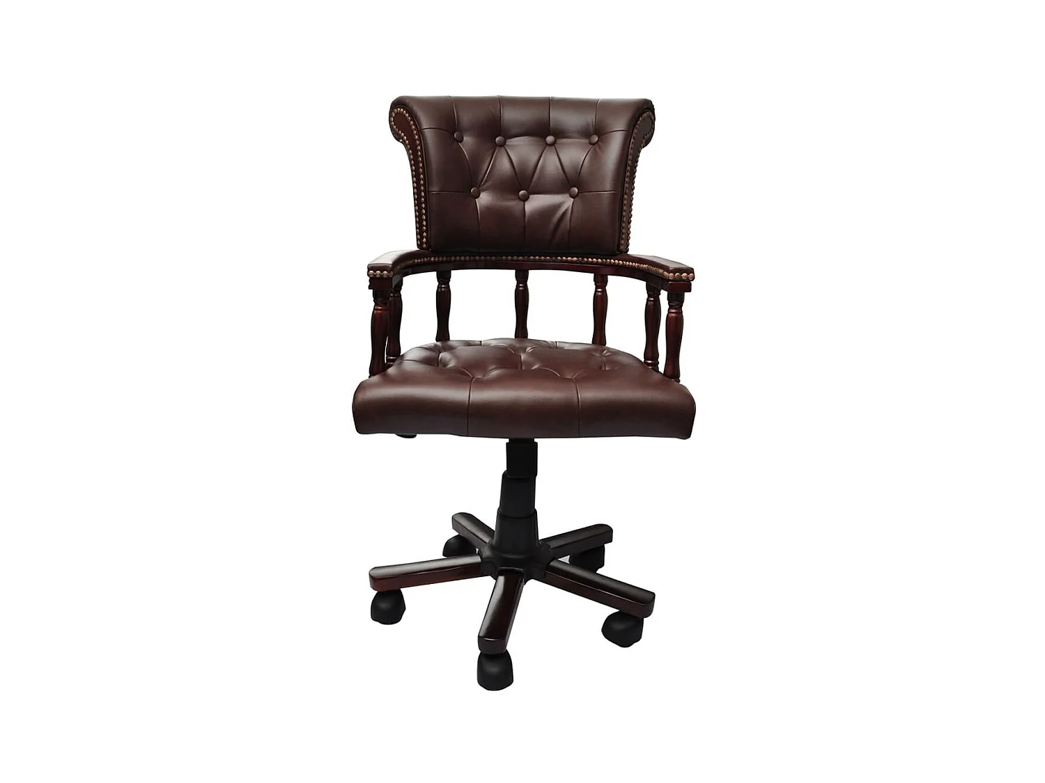 Chaise de bureau pivotante Marron SEF31251
