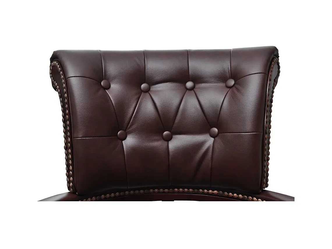 Chaise de bureau pivotante Marron SEF31251