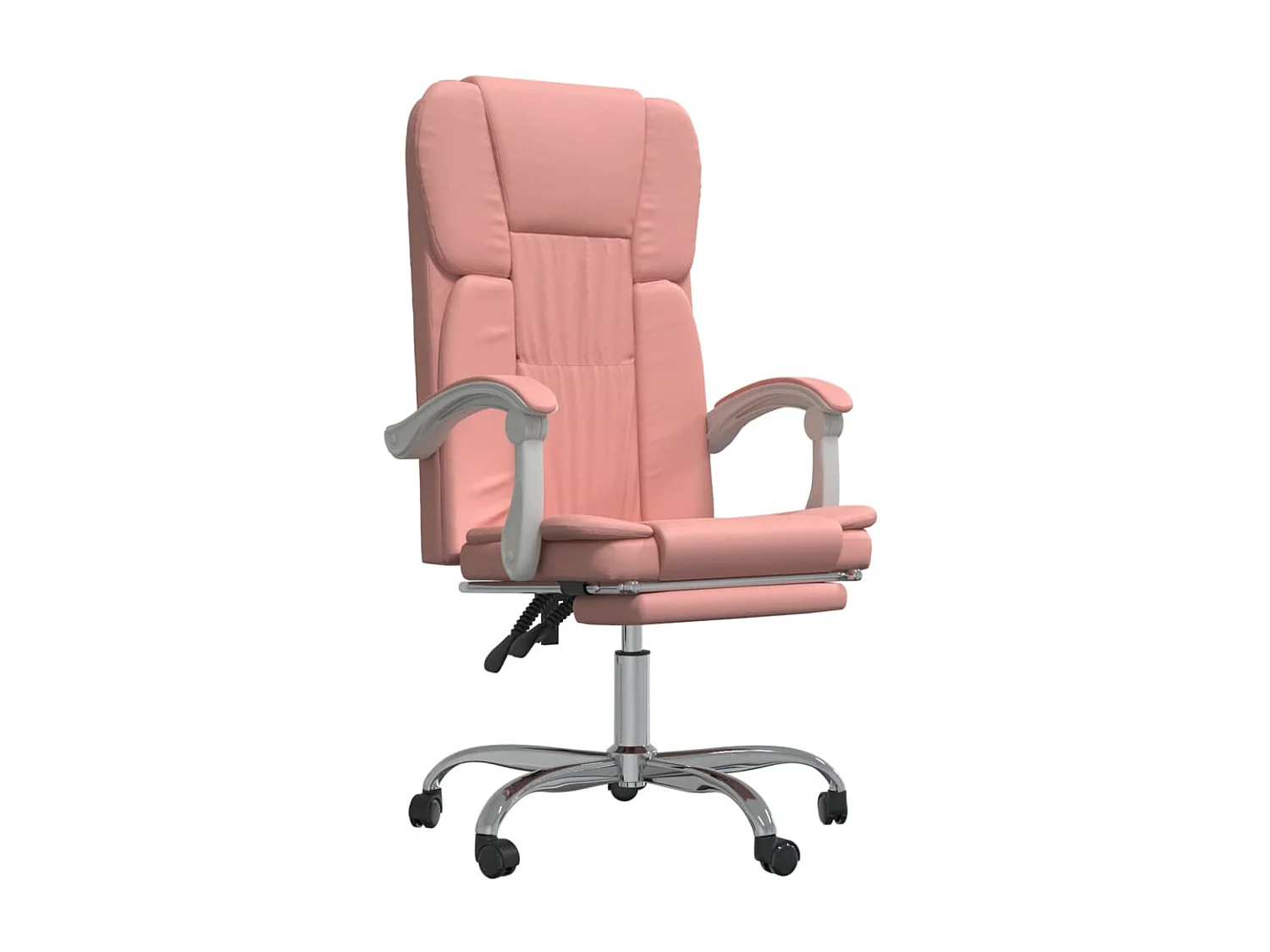 Chaise inclinable de bureau Rose Similicuir -ASAF53132