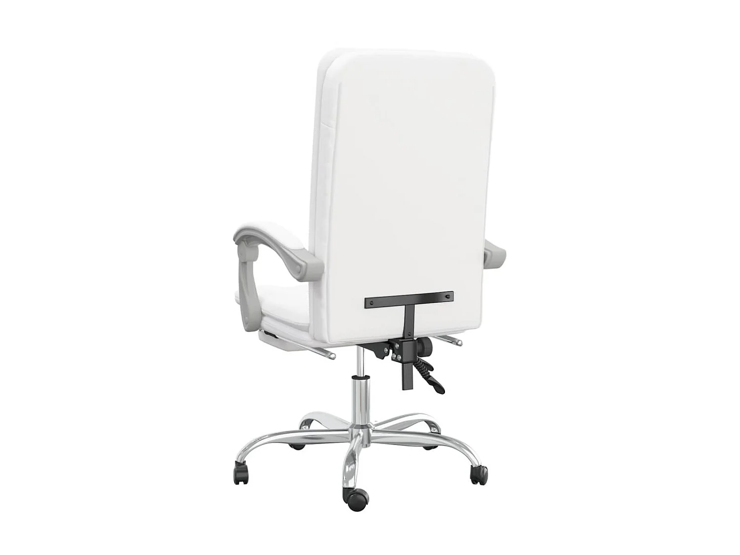 Chaise inclinable de bureau Blanc Similicuir -ASAF97292