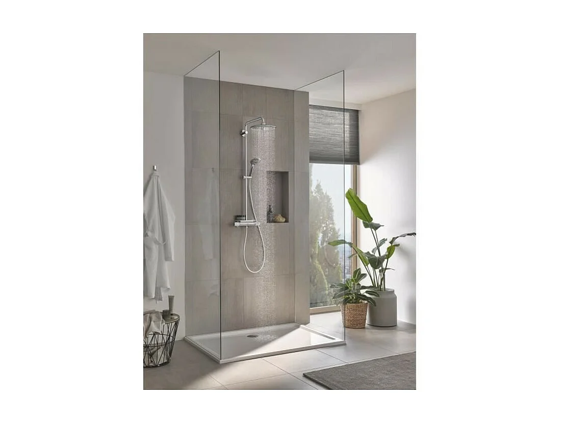 Colonna doccia termostatica GROHE Vitalio Joy System 260 - Doccetta 3 getti, Doccia a soffione 3 getti
