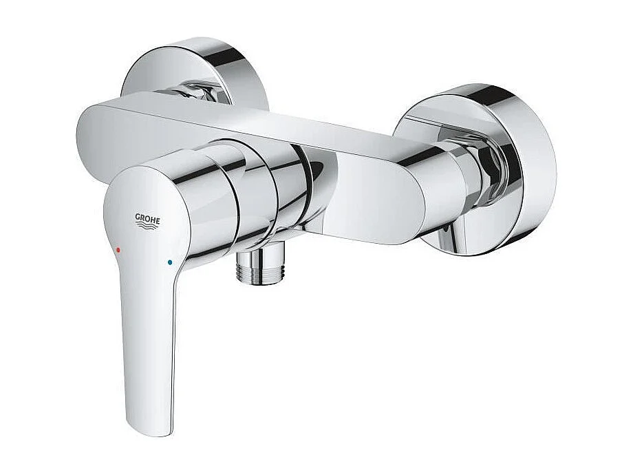 Mechanische Duscharmatur GROHE Quickfix Start 2021 mit Durchflussbegrenzer - Glänzendes Chrom