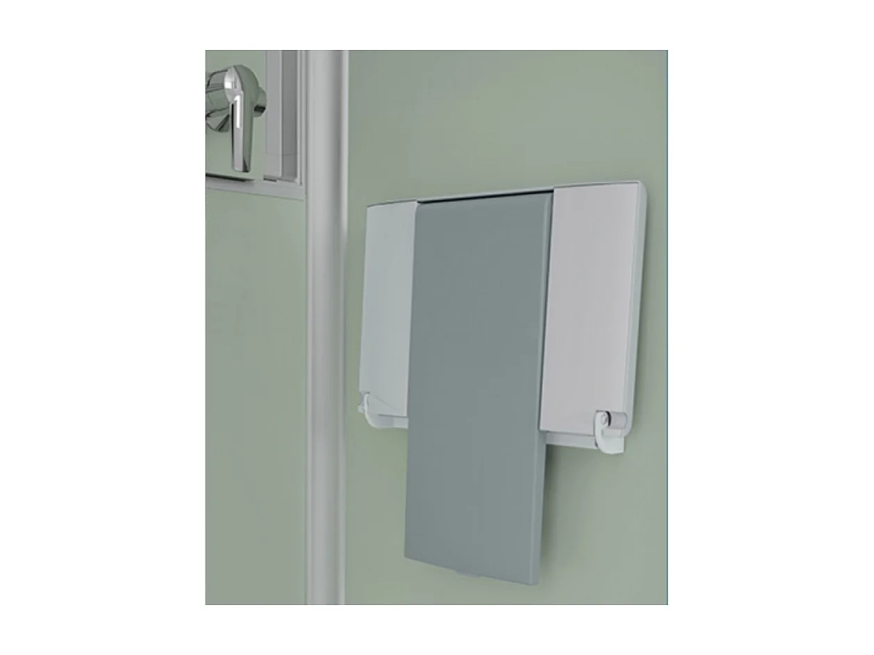 Kinedo - Siège de douche rabattable à ouverture amortie fixation acier