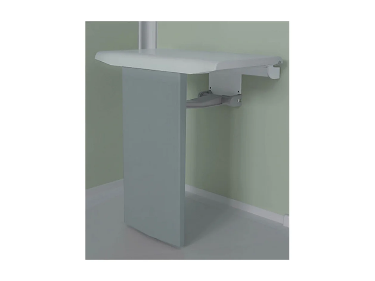 Kinedo - Siège de douche rabattable à ouverture amortie fixation acier