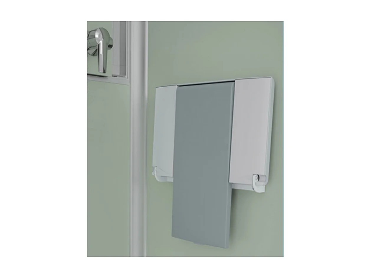 Kinedo - Siège de douche rabattable à ouverture amortie fixation acier