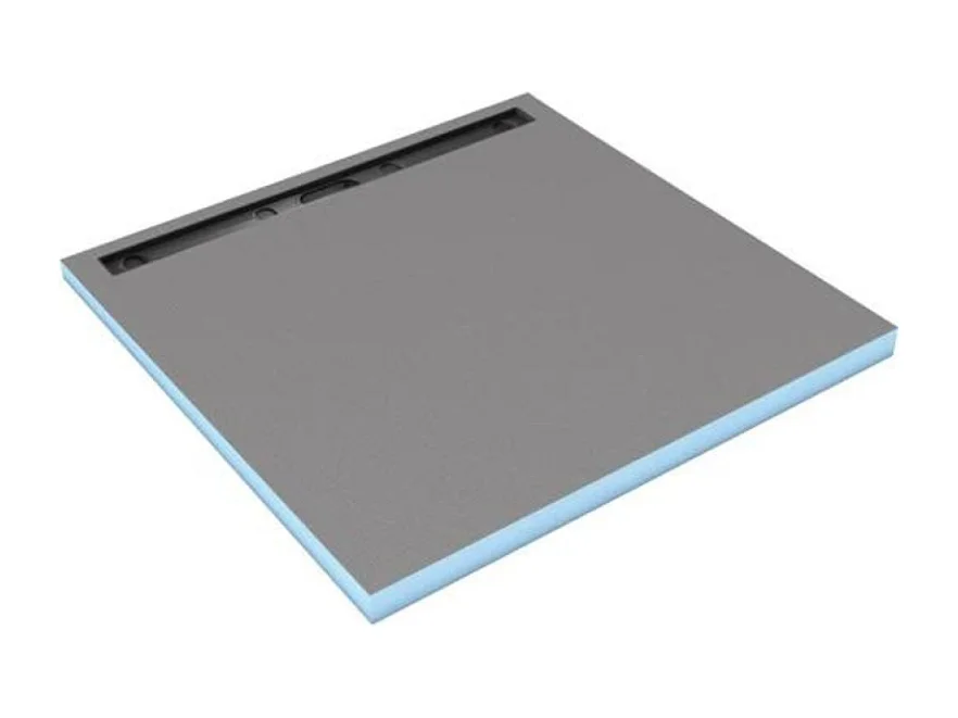 Receveur à carreler WEDI Fundo Riolito Neo, avec écoulement linéaire 100 x 100 cm