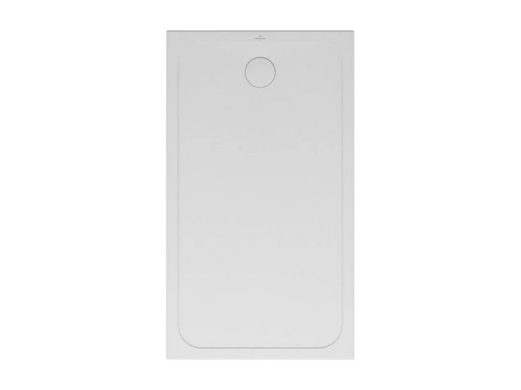 Receveur de douche antidérapant 140 x 90 VILLEROY ET BOCH Lifetime Plus céramique blanc
